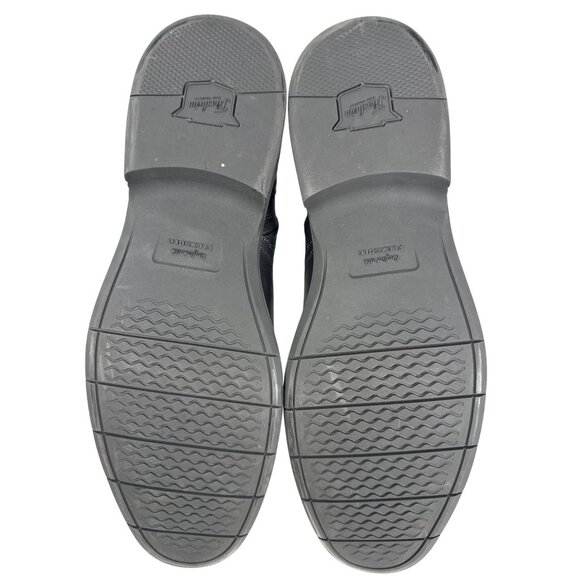 Florsheim Men's Norwalk Chelsea Side Zip Boot Black Leather Crazy Horse 13 M D - Picture 10 of 11